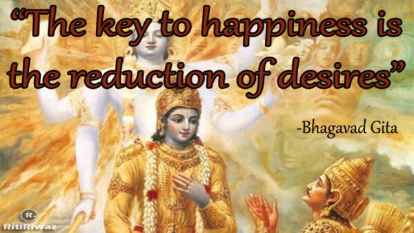 40 Bhagavad Gita Quotes on Peace and Happiness | RitiRiwaz