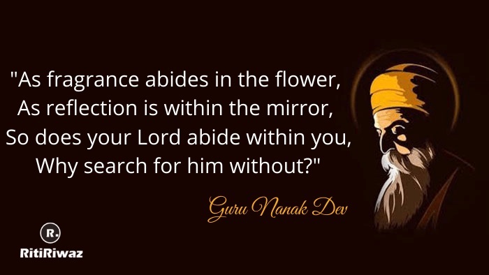 Popular Gurunanak Dev Quotes | RitiRiwaz