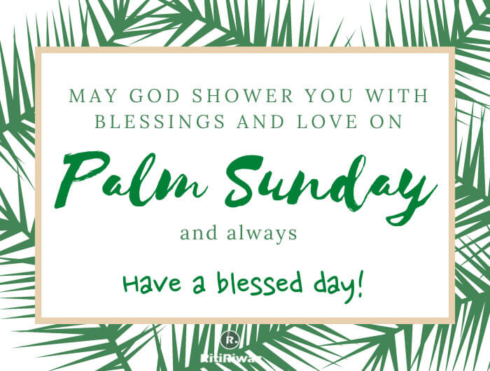 Palm Sunday 2023 Wishes, Quotes, Messages RitiRiwaz