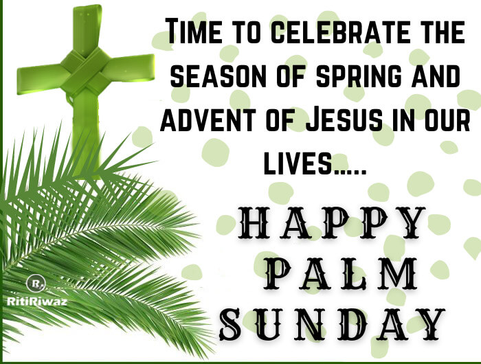 Palm Sunday 2023 Wishes, Quotes, Messages RitiRiwaz