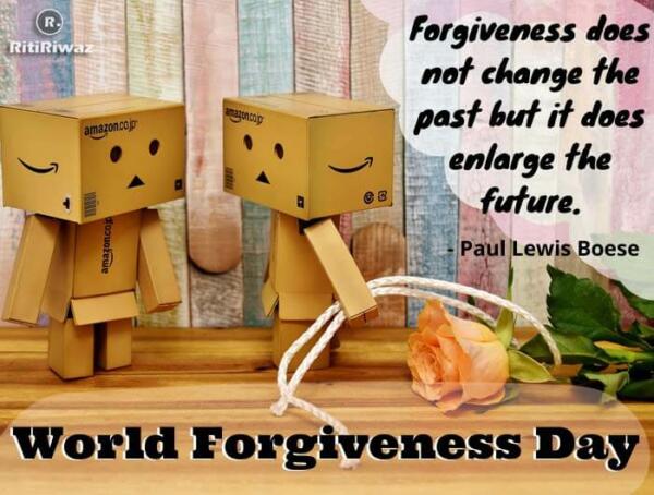 World Forgiveness Day Ritiriwaz