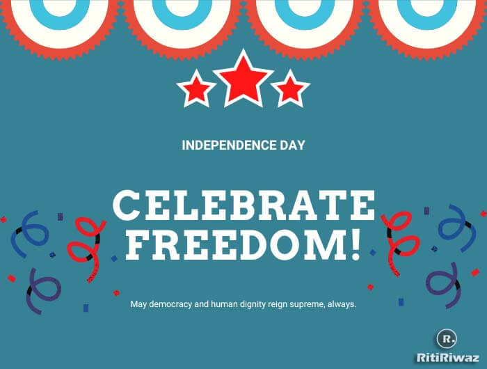 4 July: Wishes, Quotes, Messages | RitiRiwaz